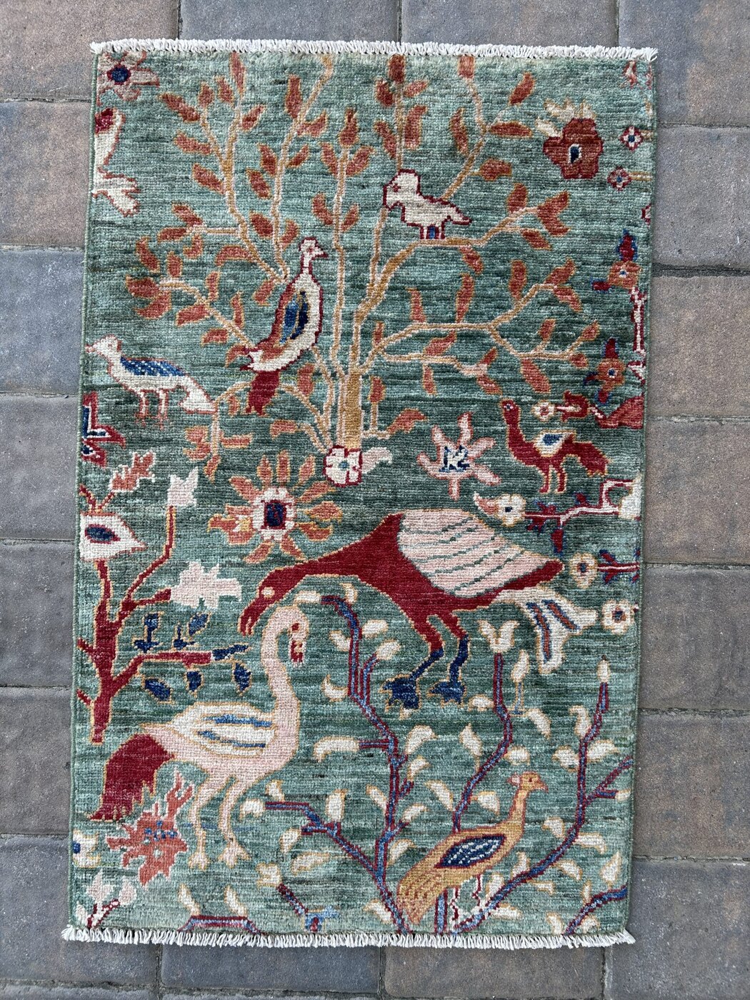 Peacock Garden Scene image 1