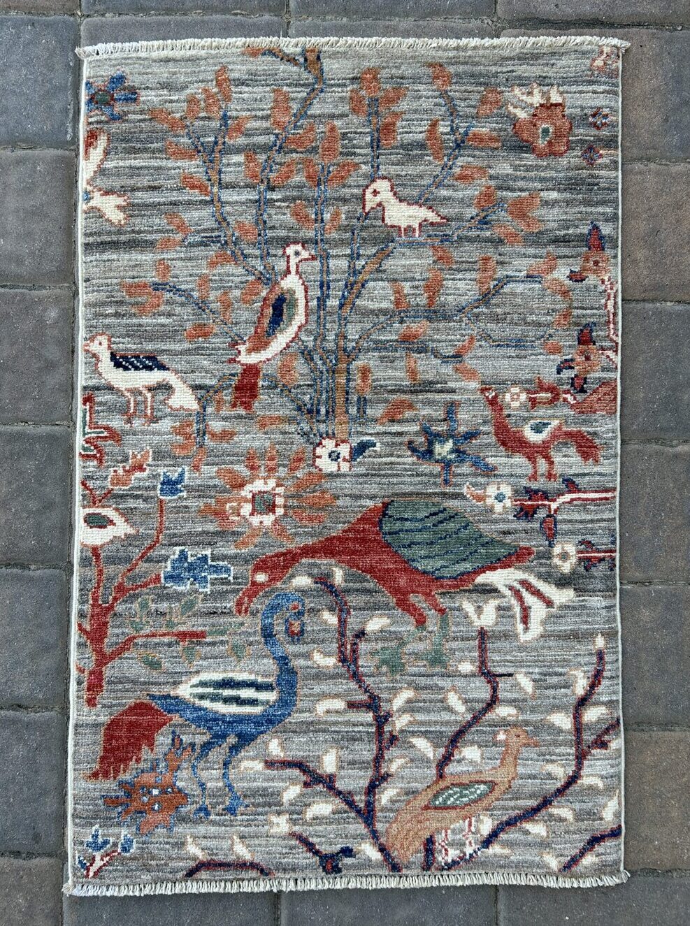 Peacok Garden Scene image 1