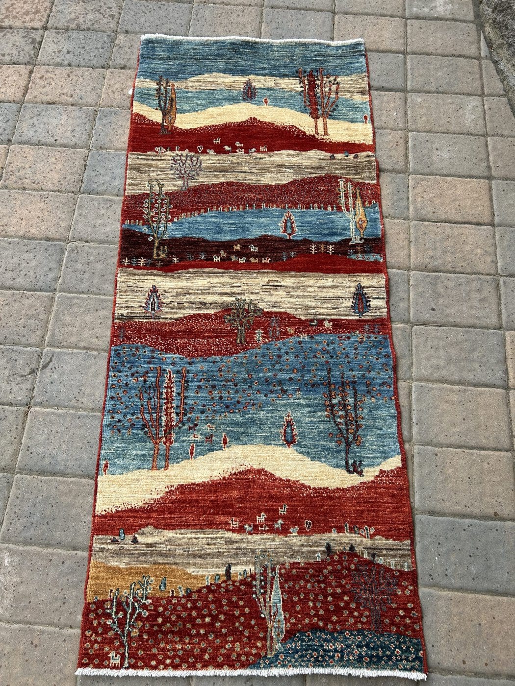 Landscape Gabbeh Runner image 1