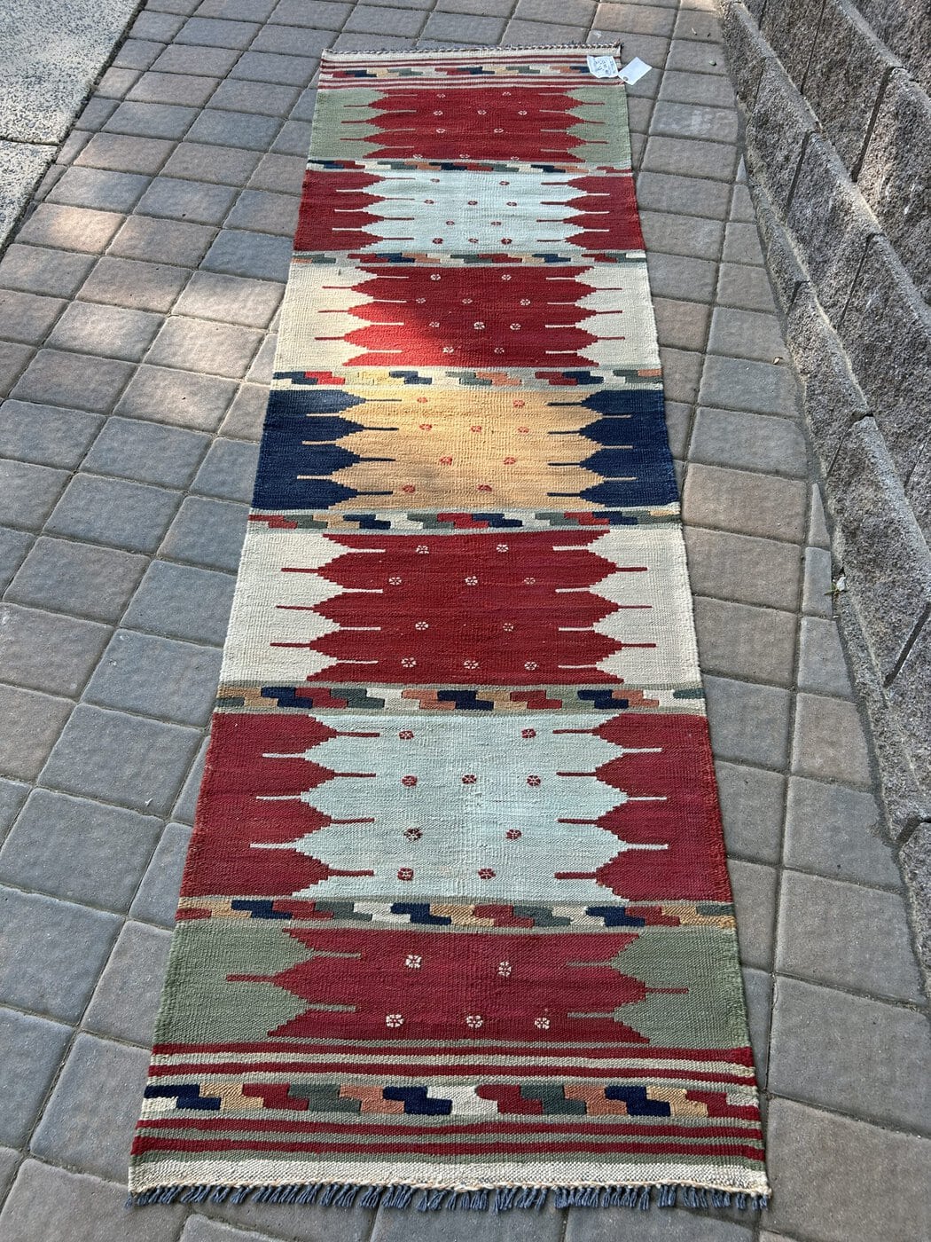 Wool & Madder Kelim Runner image 1