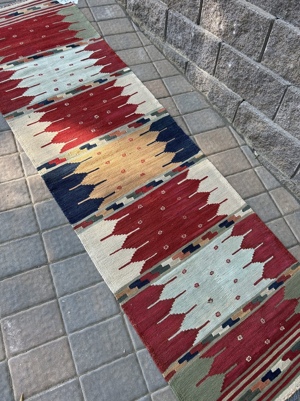 Wool & Madder Kelim Runner image 2