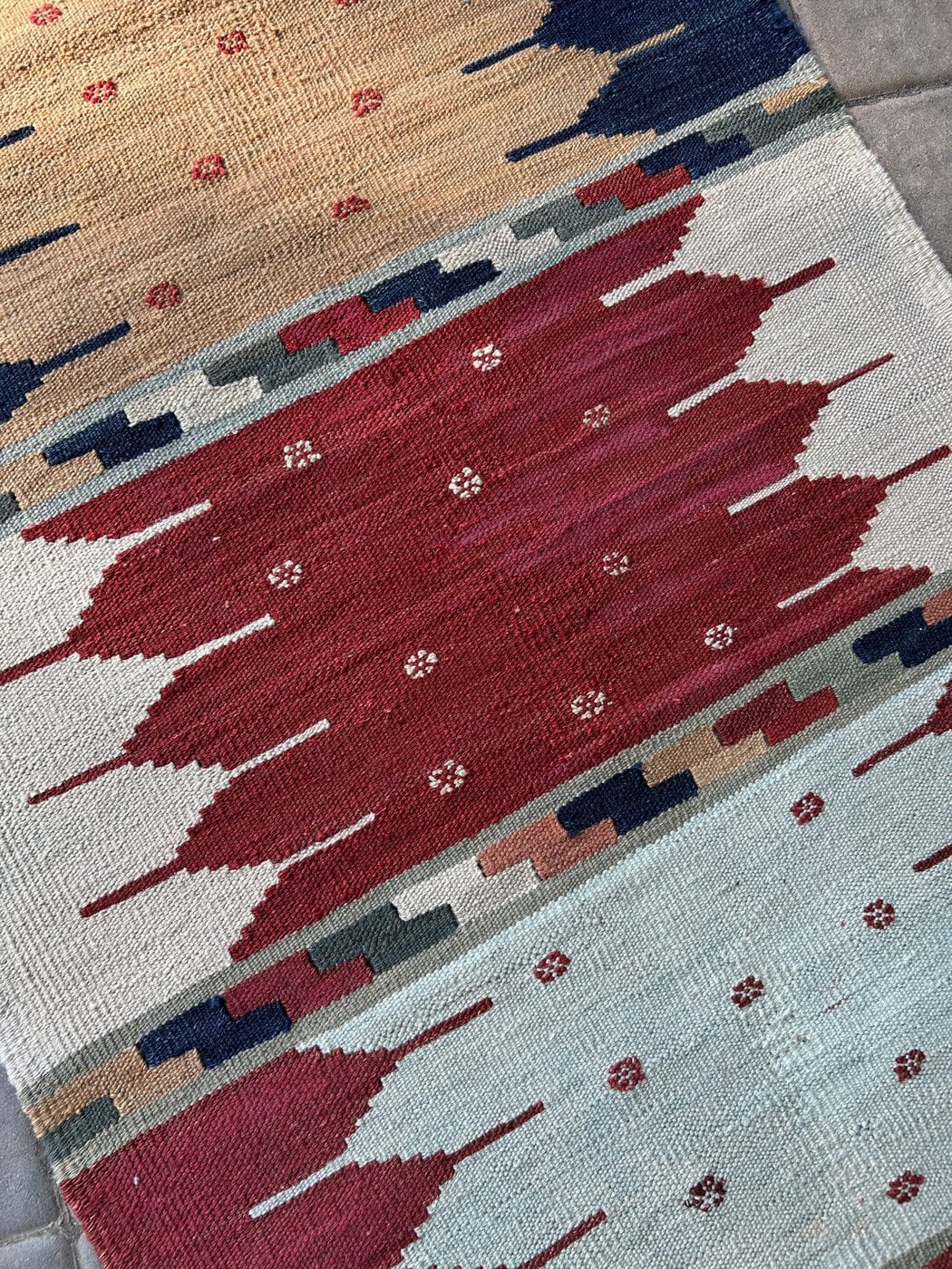 Wool & Madder Kelim Runner image 3