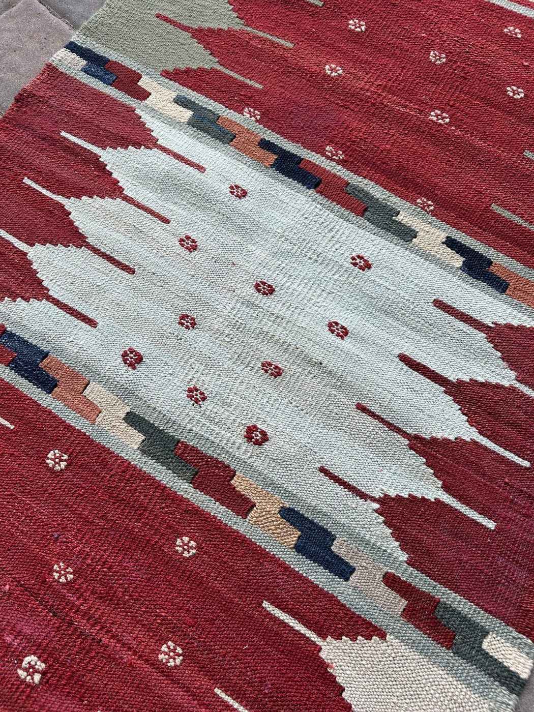 Wool & Madder Kelim Runner image 4