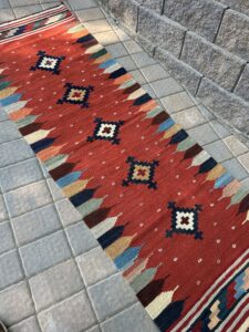 Wool &Amp;Amp; Madder Kelim Runner