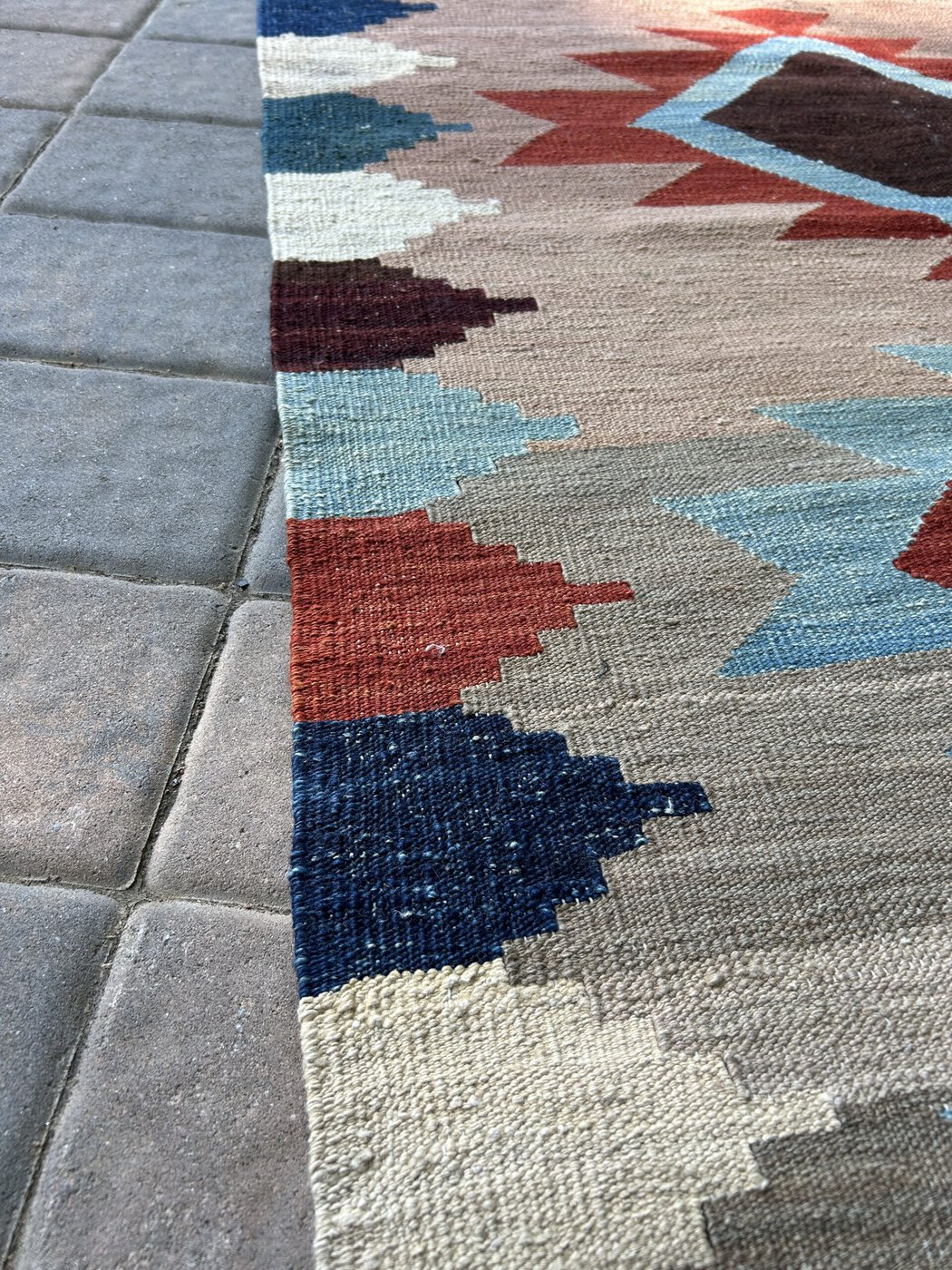 Wool & Madder Kilim Runner image 3