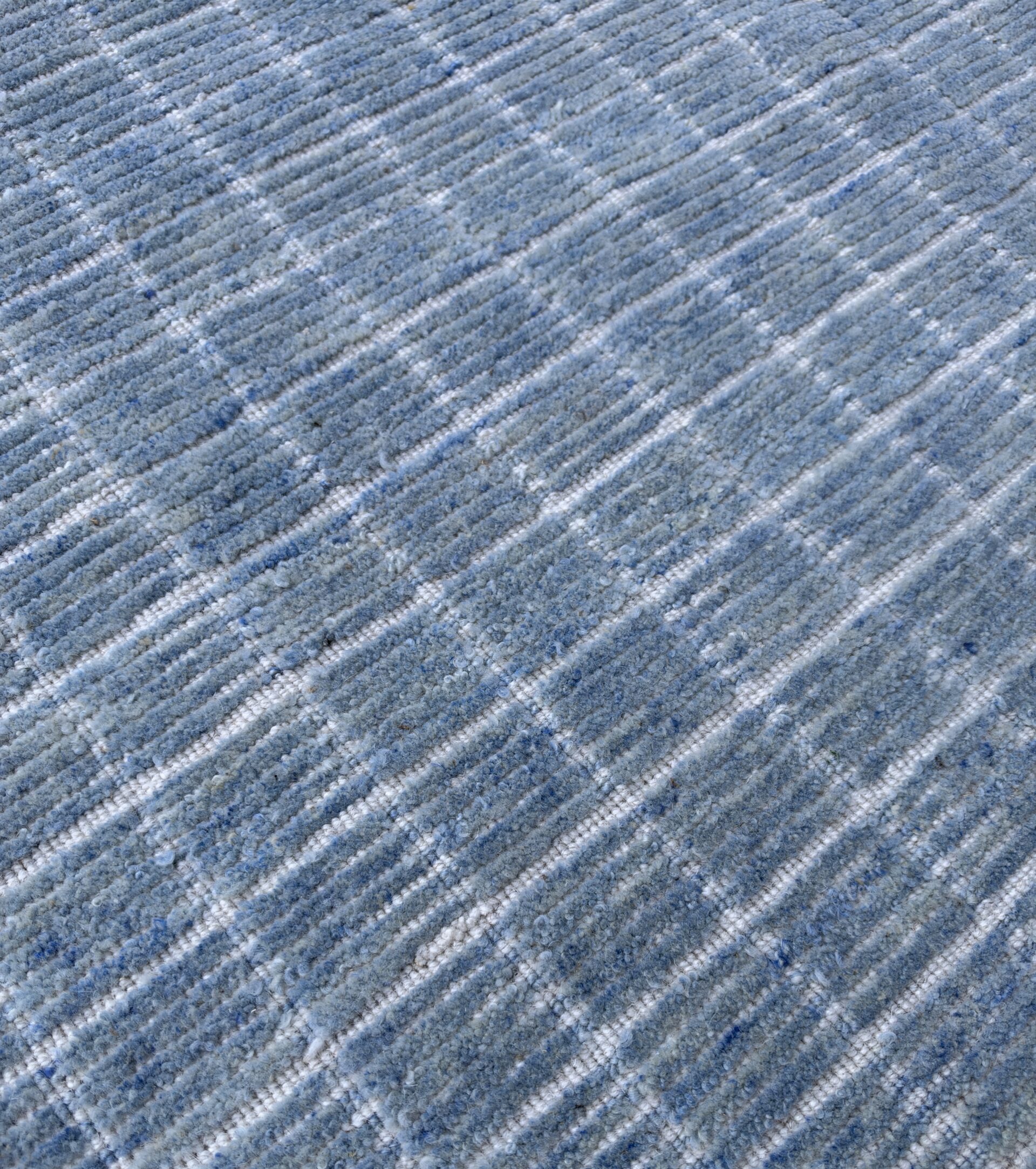 Carolina Blue Grid Rug image 3