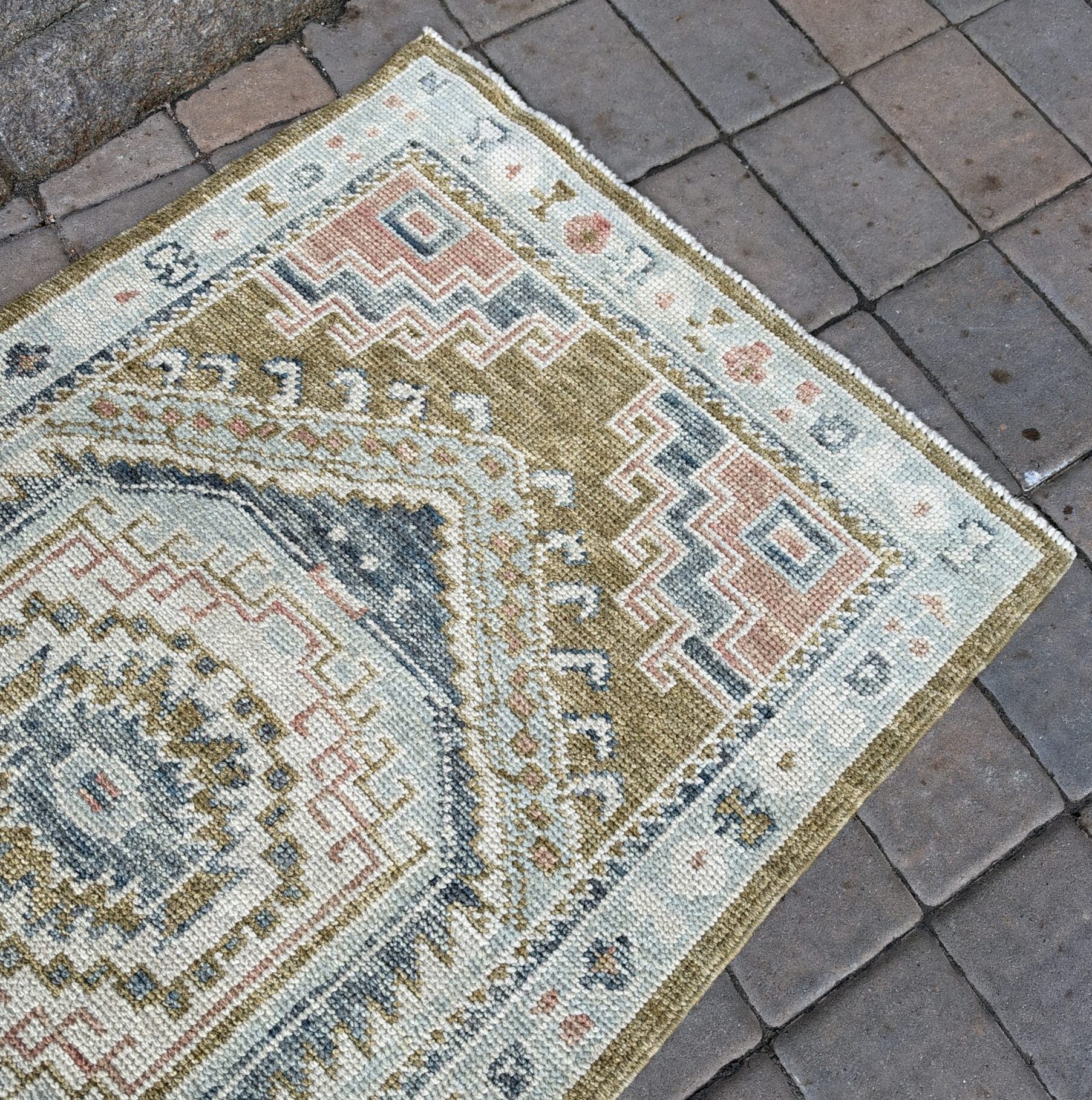 Turkish Oushak Runner image 10