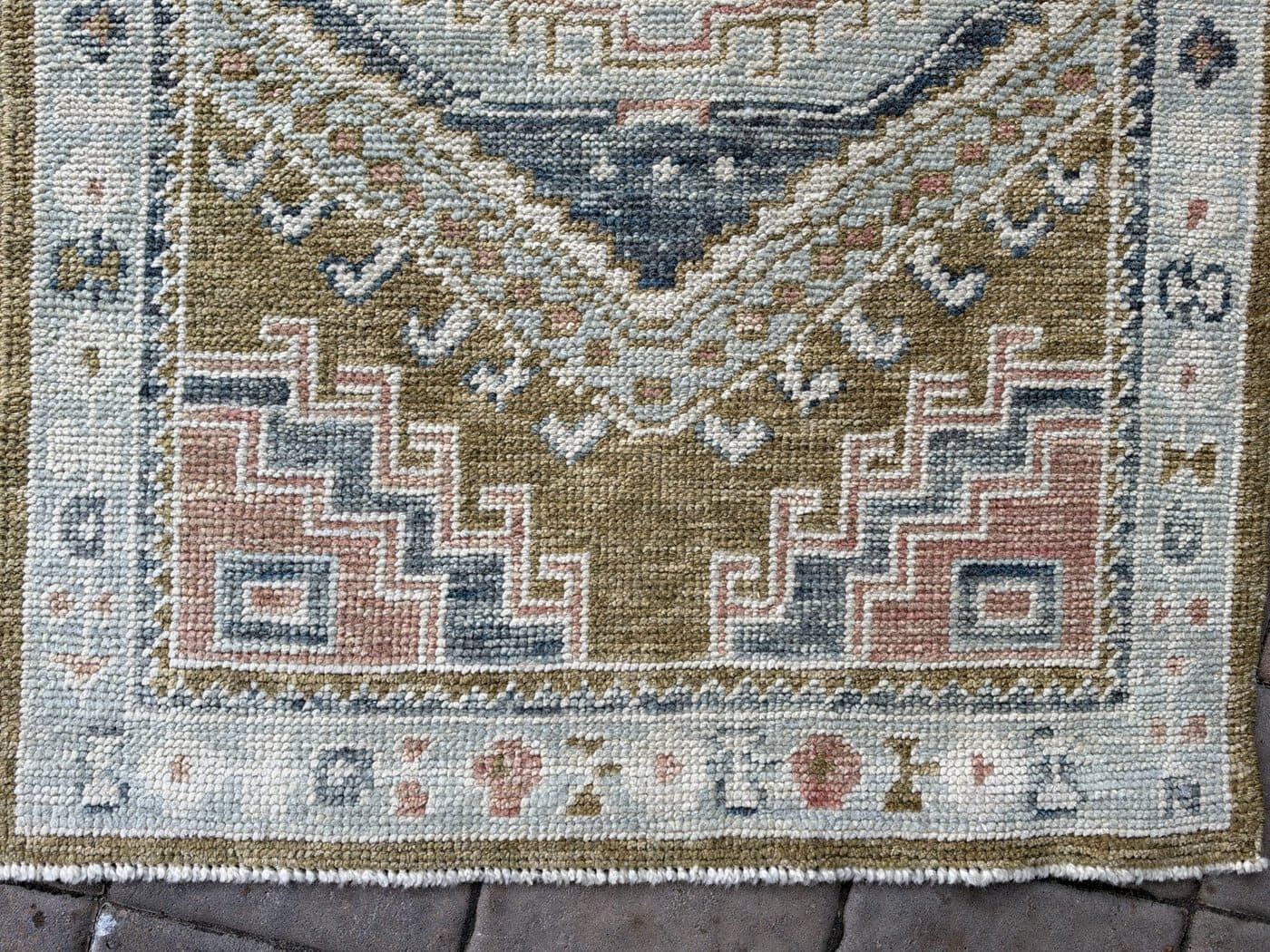 Turkish Oushak Runner image 7