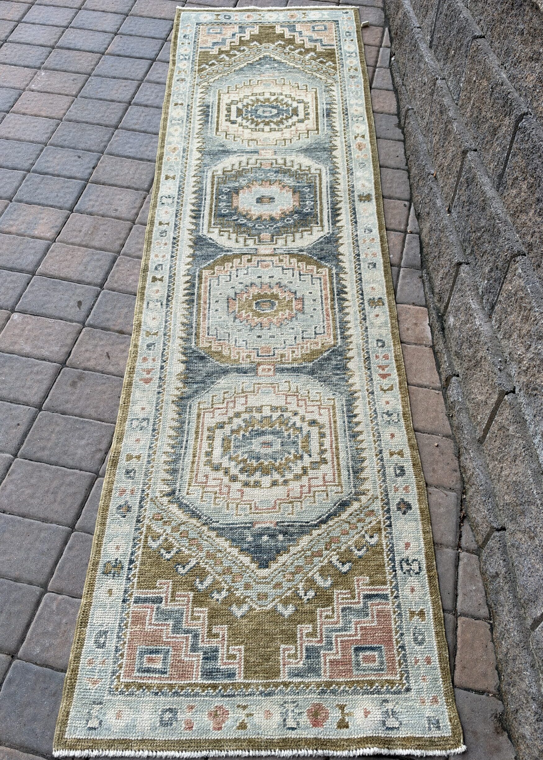Turkish Oushak Runner image 1