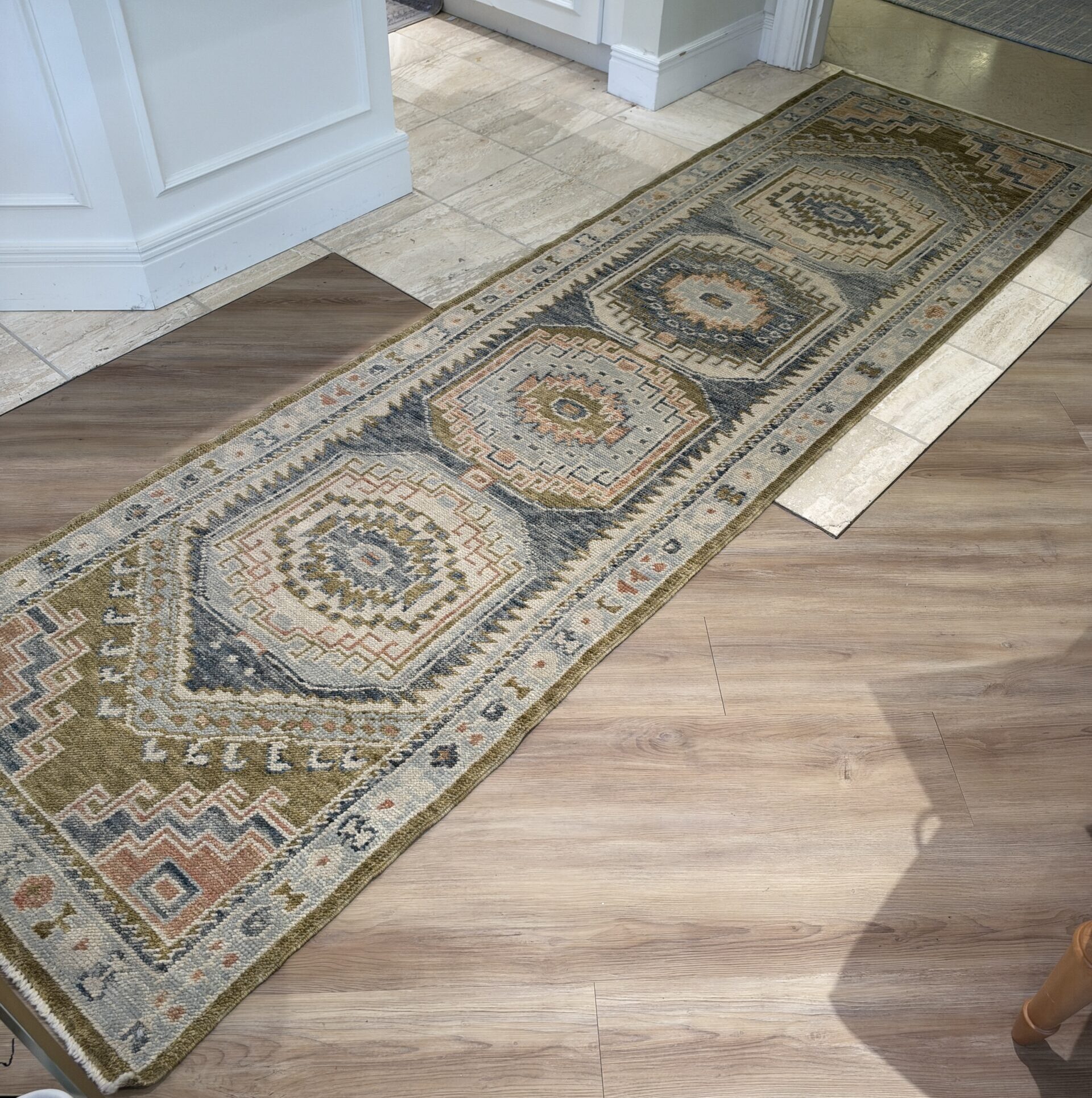 Turkish Oushak Runner image 11
