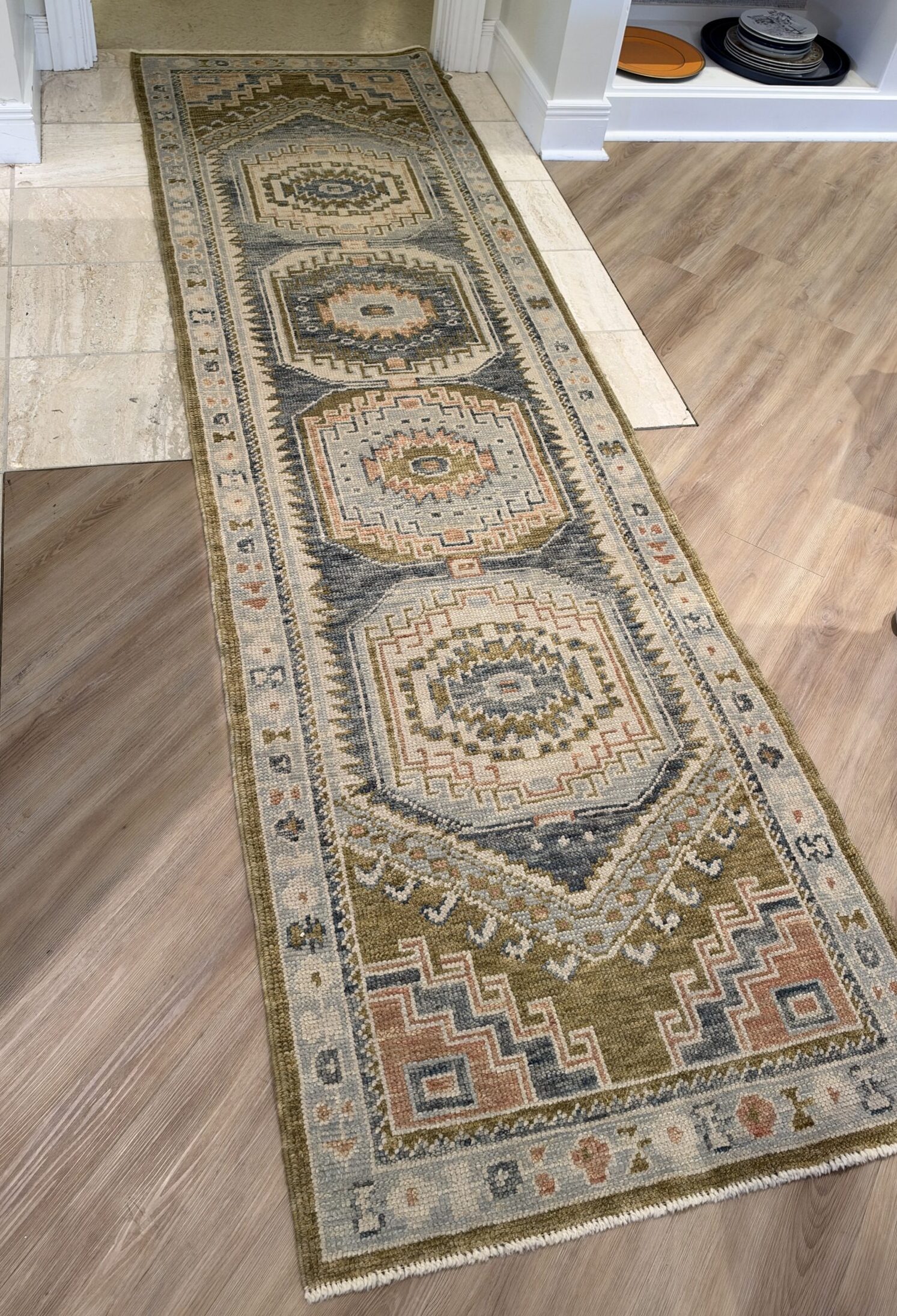 Turkish Oushak Runner image 12