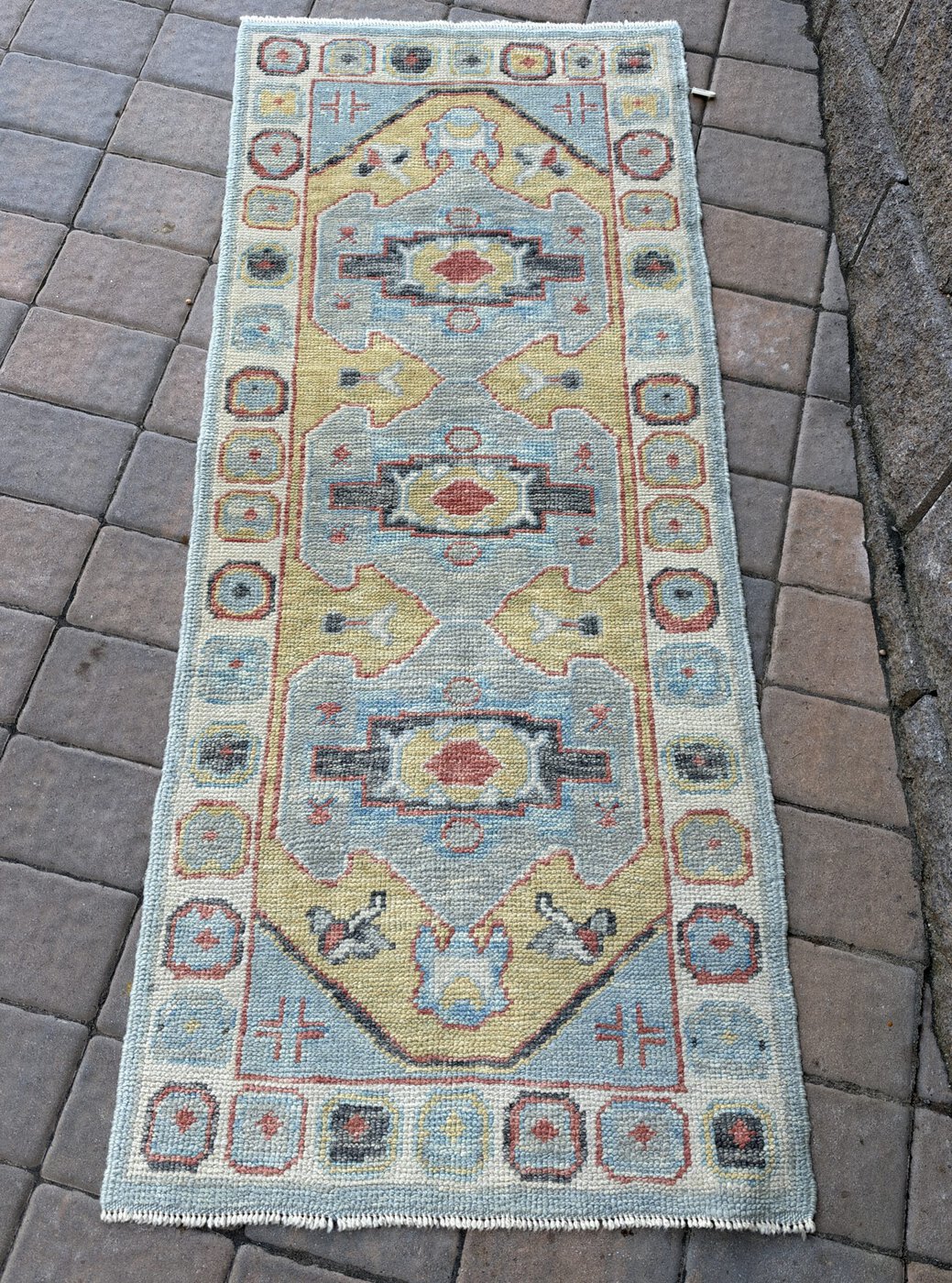 Turkish Oushak Runner image 1